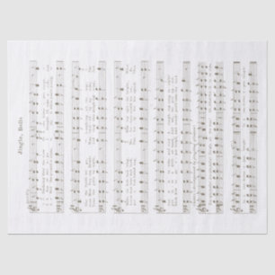 Jingle Bells Holiday Tissue and Decoupage Paper Tissuepapier