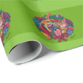 Jingle & Bells Holiday Wrapping Paper by Ron Burns Cadeaupapier (Rol Hoek)