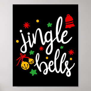 Jingle Bells Jingle All The Way Kerstcadeau Kerstm Poster