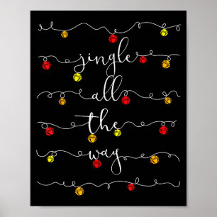 Jingle Bells Jingle All The Way Sleigh Bells Chris Poster