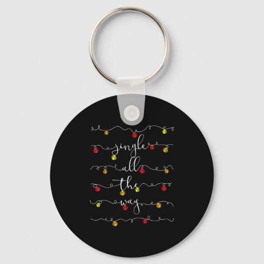 Jingle Bells Jingle All The Way Sleigh Bells Chris Sleutelhanger (Voorkant)
