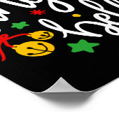 Jingle Bells Jingle All The Way Xmas Gift Christma Poster (Hoek)