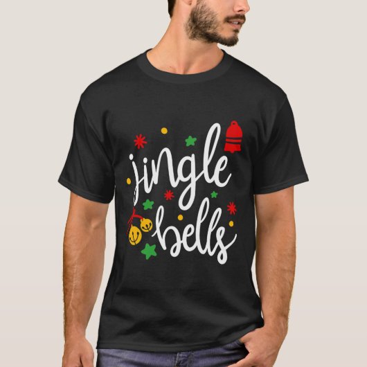 Jingle Bells Jingle All The Way Xmas Gift Christma T-shirt (Voorkant)