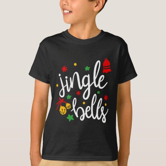 Jingle Bells Jingle All The Way Xmas Gift Christma T-shirt (Voorkant)