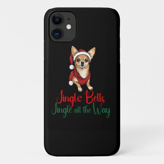 Jingle bells, jingle helemaal Hond Case-Mate iPhone Case (Achterkant)