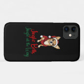 Jingle bells, jingle helemaal Hond Case-Mate iPhone Case (Achterkant (horizontaal))