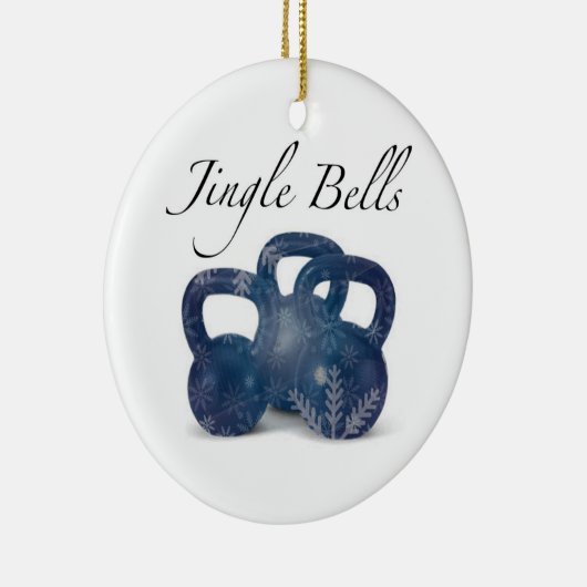 Jingle 'Bells Keramisch Ornament (Rechts)