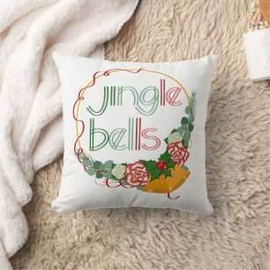 Jingle Bells Kerst Decoratief Kussen