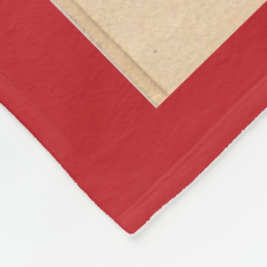 Jingle Bells  kerstblad Music Fleece Deken (Hoek)