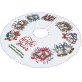 Jingle Bells Kerstboom Rok (Gekanteld)