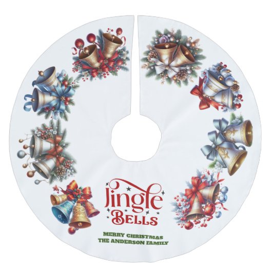 Jingle Bells Kerstboom Rok (Voorkant)