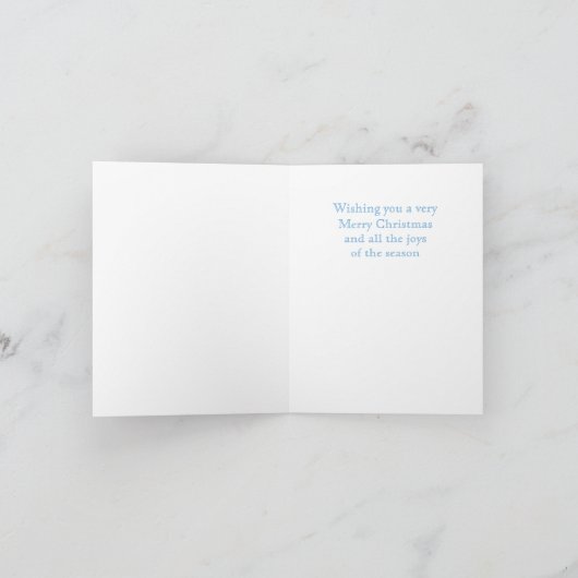 JINGLE BELLS Kerstbriefje Kaart (Binnen)