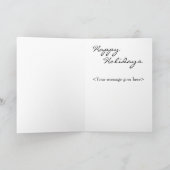 "Jingle Bells" kerstkaarten met bewerkbare tekst Feestdagen Kaart (Binnen)