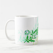 Jingle Bells Kerstmis Vintage Kunst Mok Beker (Links)