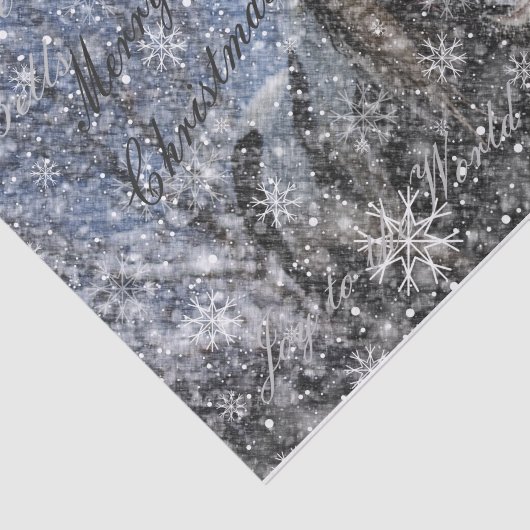 Jingle Bells-kerstontkoppelingspaard Tissuepapier (Detail)