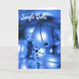 Jingle Bells kerstWenskaart Feestdagen Kaart