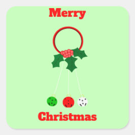 Jingle Bells Krans Stickers