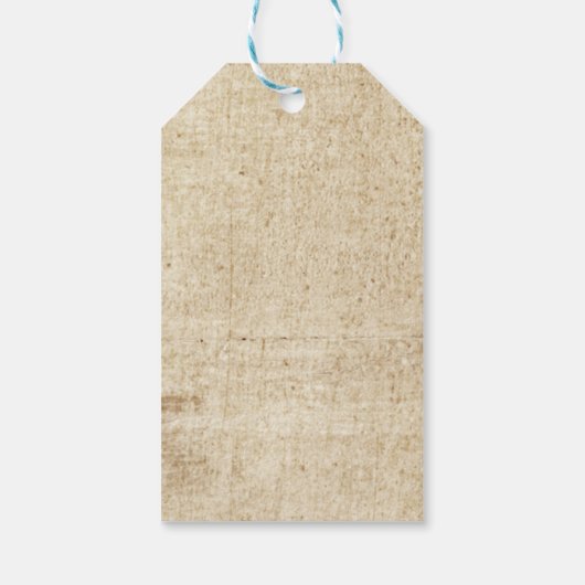 Jingle Bells Label met kerstcadeaus Cadeaulabel (Achterkant)