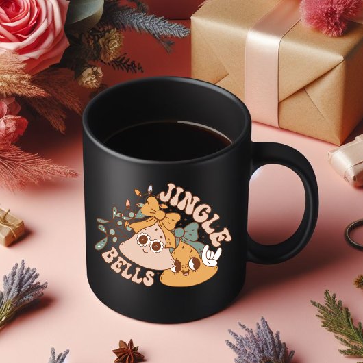 Jingle Bells Merry Christmas Drink koffie Mok