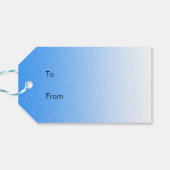 Jingle Bells met de Kerstman Cadeaulabel (Achterkant Horizontaal)