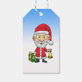 Jingle Bells met de Kerstman Cadeaulabel