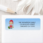 Jingle Bells met de Kerstman Etiket (Insitu)