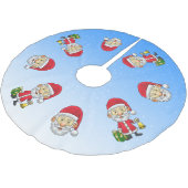 Jingle Bells met de Kerstman Kerstboom Rok (Gekanteld)