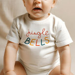 Jingle Bells Mijn eerste Kerstmis<br><div class="desc">Noel Kerstmis Handlettering Minimaal Elegant</div>