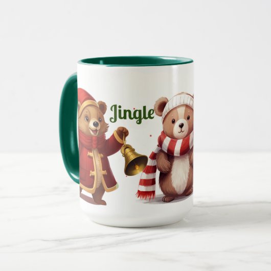 Jingle Bells Mok (Voorkant links)