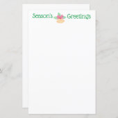 Jingle Bells Note Paper geschreven door Sue Weidli (Voorkant / Achterkant)