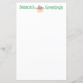 Jingle Bells Note Paper geschreven door Sue Weidli (Voorkant)