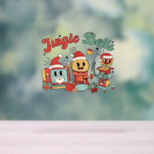 Jingle Bells Nurse, Kerstverpleegster, Grappig Ker Acryl Bord (Neutraal)