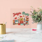 Jingle Bells Nurse, Kerstverpleegster, Grappig Ker Acryl Bord (Huwelijk)