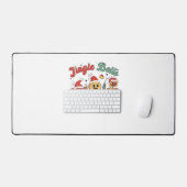 Jingle Bells Nurse, Kerstverpleegster, Grappig Ker Bureaumat (Keyboard & Muis)