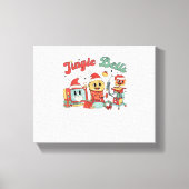 Jingle Bells Nurse, Kerstverpleegster, Grappig Ker Canvas Afdruk (Voorkant)