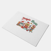 Jingle Bells Nurse, Kerstverpleegster, Grappig Ker Deurmat (Schuin)