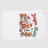 Jingle Bells Nurse, Kerstverpleegster, Grappig Ker Golfhanddoek (Horizontaal)