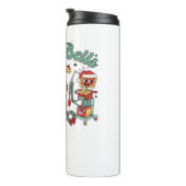 Jingle Bells Nurse, Kerstverpleegster, Grappig Ker Thermosbeker (Geroteerd rechts)