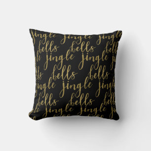 JINGLE BELLS / OH WAT LEUK Dubbelzijdig ELKE KLEUR Kussen