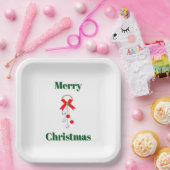 Jingle Bells Papieren Bord (Feest)