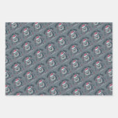 Jingle Bells Rock Christmas Wrapping Paper Sheets (Voorkant 3)