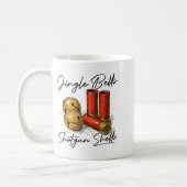 Jingle Bells Shotgun Shells (on Back)  Koffiemok (Links)