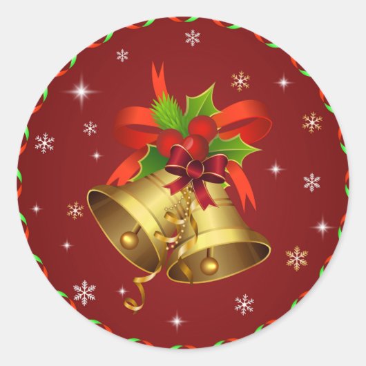 Jingle Bells Sticker (Voorkant)