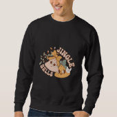 Jingle Bells Sweatshirt in Winter Vakantie Seizoen (Voorkant)