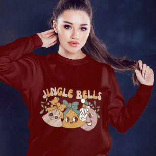 Jingle Bells Sweatshirt voor Winter Vakantie Seizo