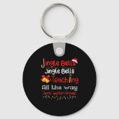 Jingle Bells Teaching All The Way Until Winter Bre Sleutelhanger (Voorkant)