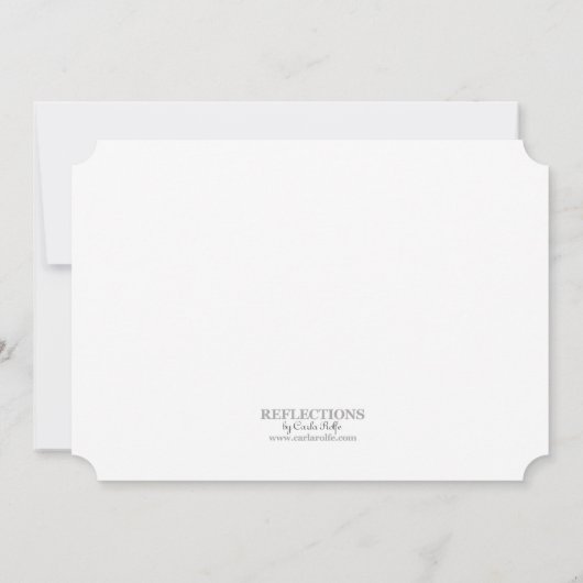 Jingle Bells - Uitnodiging voor kerstfeest (Achterkant)