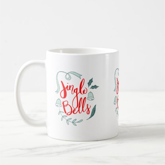 Jingle Bells Vakantie Koffiemok (Links)
