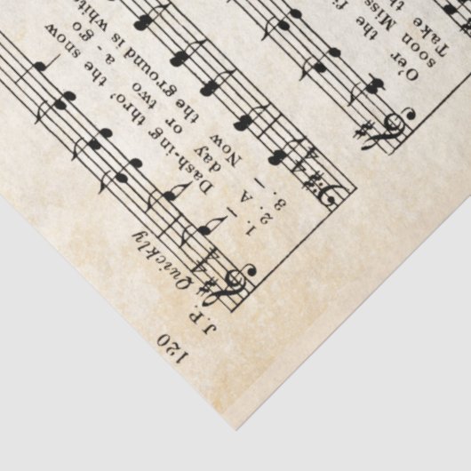  Jingle Bells-weefselpapier en ontkoppelingspagina Tissuepapier (Detail)