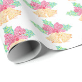 Jingle Bells wikkelend papier van Sue Weidlich (Rol Hoek)